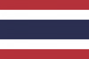 Vlajka Thajska